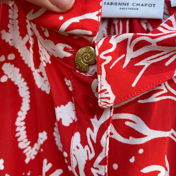 Fabienne Chapot Boyfriend Shirt Dress Size 6 (Eu 38) - Picture 12 of 13